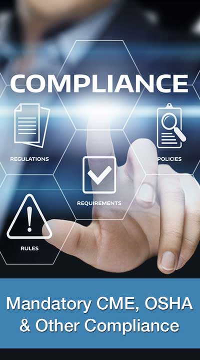 Mandatory CME, OSHA and Other Compliance link